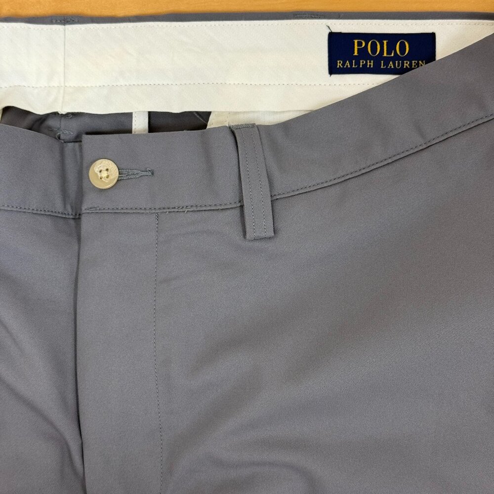 Polo Ralph Lauren Men's Gray Regular Fit Casual 5 Pocket Pants Sz 38x32